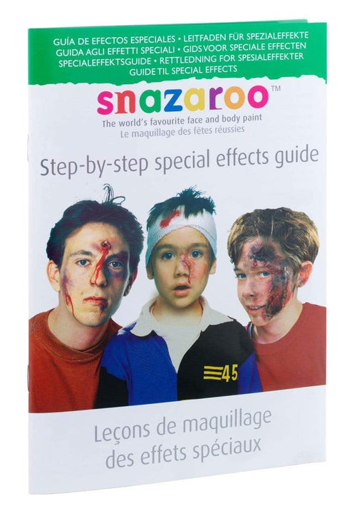 AussieSuperStore Games & Activities Step By Step Special FX Guide Snazaroo Face Painting Snazaroo Face Painting | Face Painting Books 766416152282 EDP: 0366020